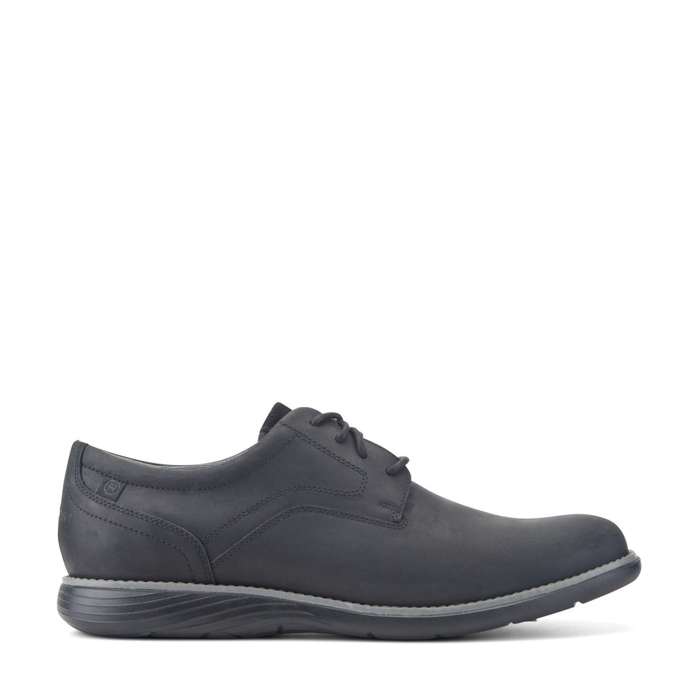 Rockport Men / Garett Plain Toe Oxford - Black Leather