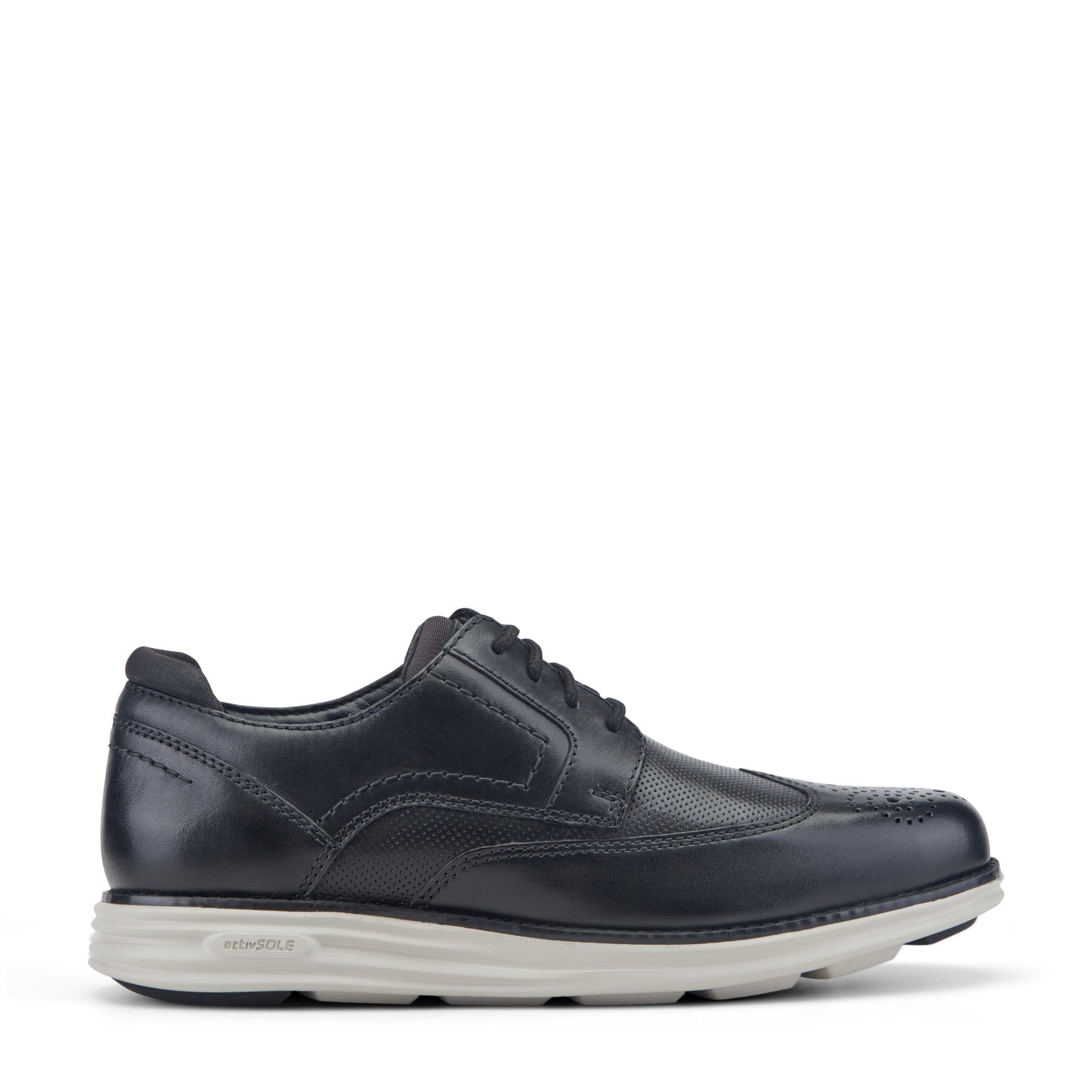 Rockport Men / Coltin Casual Lace-up Round Toe Shoes - Black