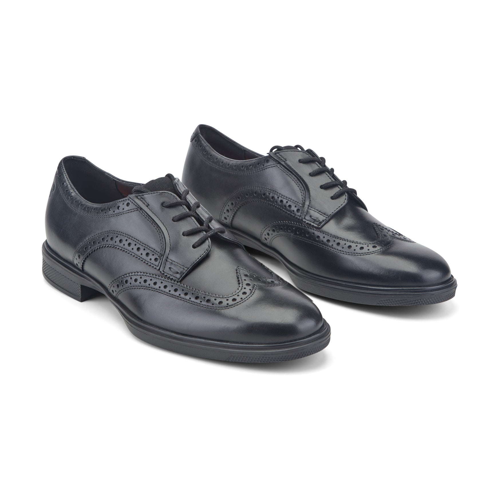 Rockport Men / Keegan Dress Wing Tip Lace-up Oxfords - Black Leather