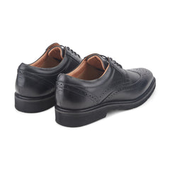 Rockport Men / Fallo Dress Lace-up Almond Toe Oxfords - Black Leather