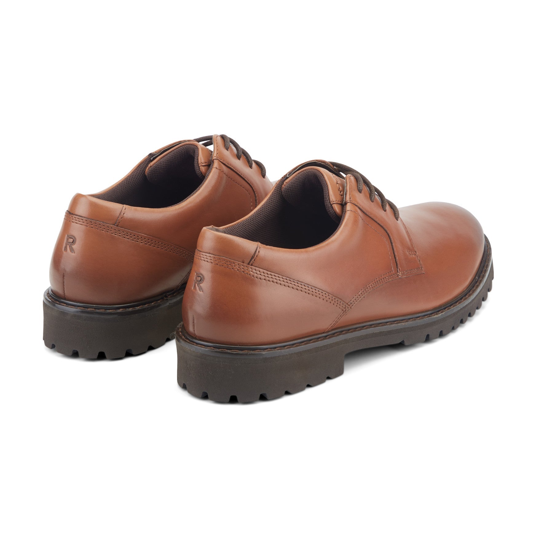 Rockport Men / Maverick Plain Toe Oxford - Medium Natural Leather
