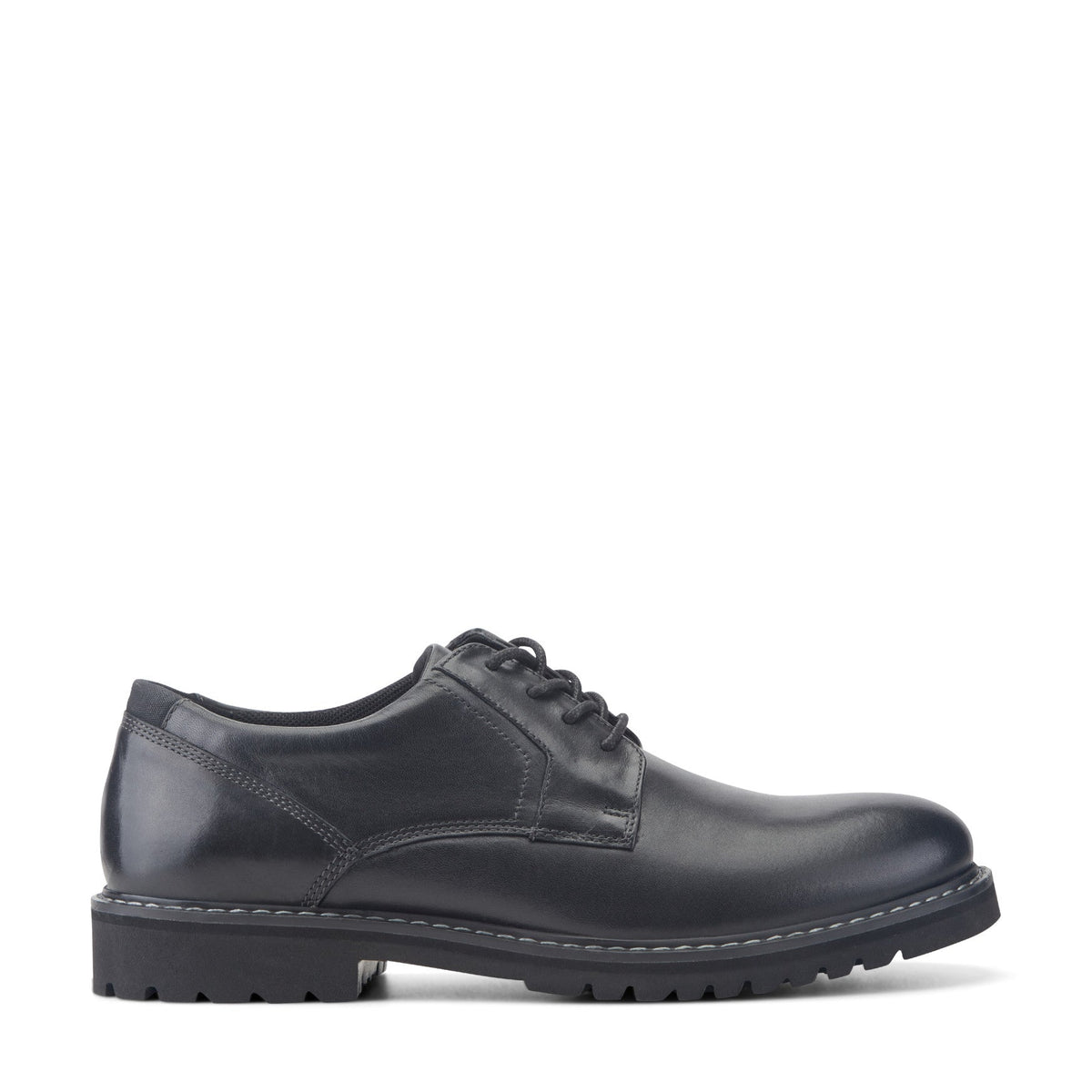 Rockport Men / Maverick Plain Toe Oxford - Black Leather
