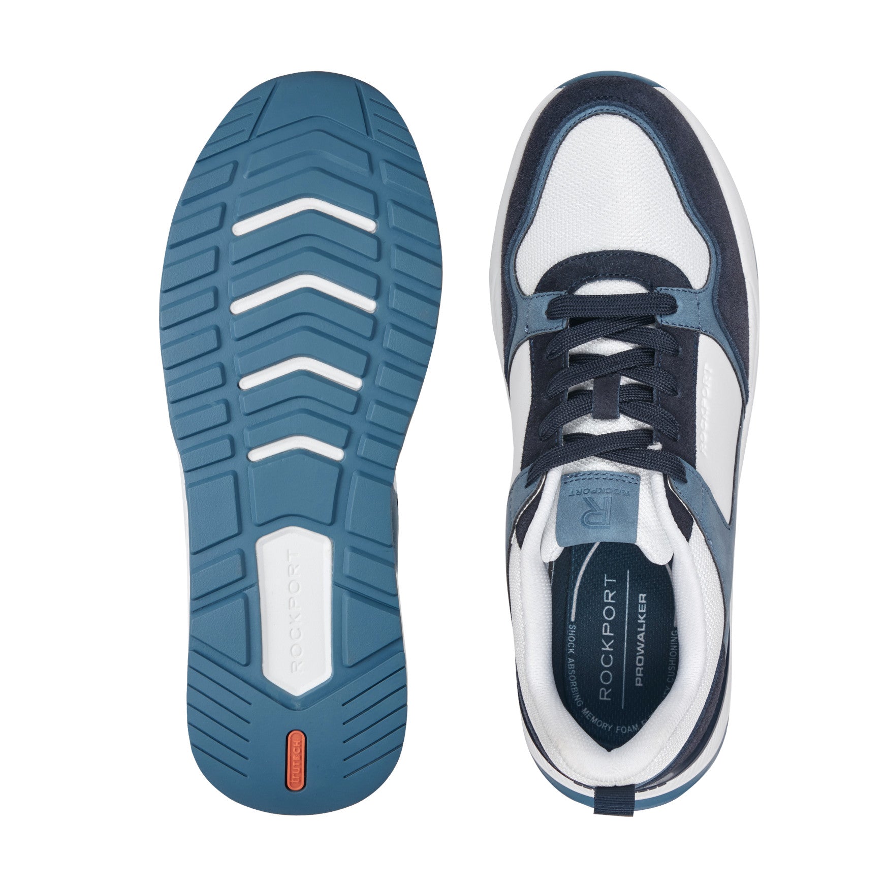 Rockport Men / ProWalker Norris Casual Sneakers - Blue Multi Suede