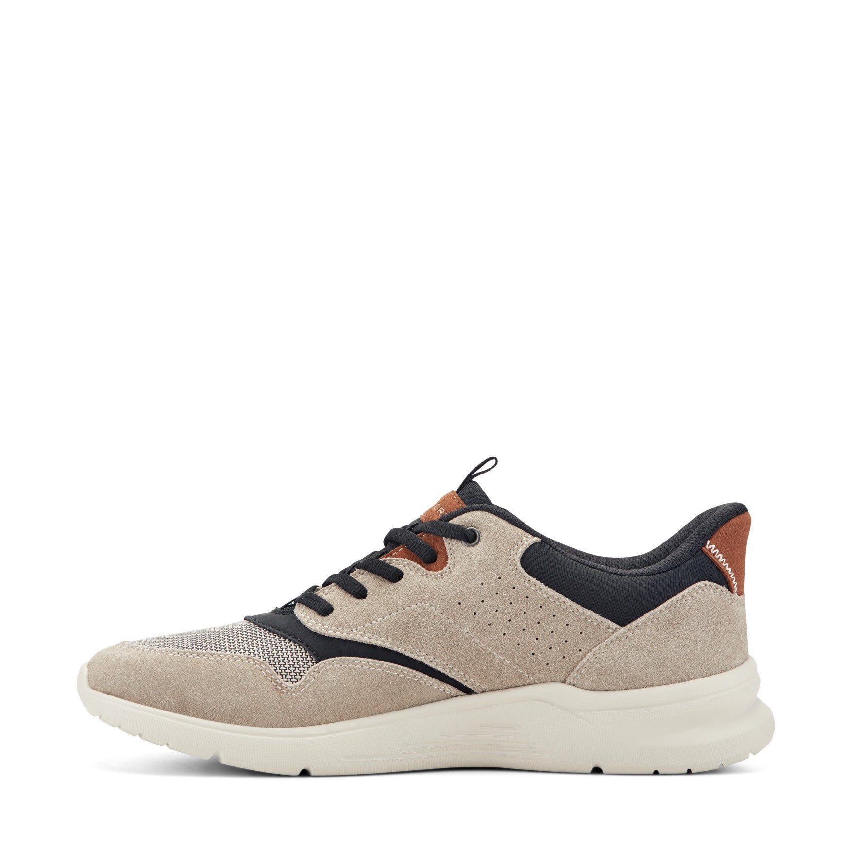 Rockport Men / Shawn Step Activated Casual Lace-up Sneakers - Taupe Suede