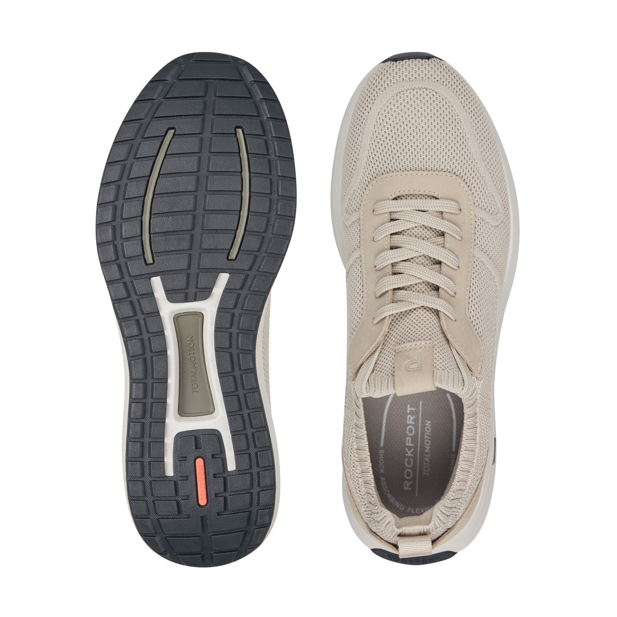 Rockport Men / Total Motion Tilton Casual Lace-up Sneakers - Taupe