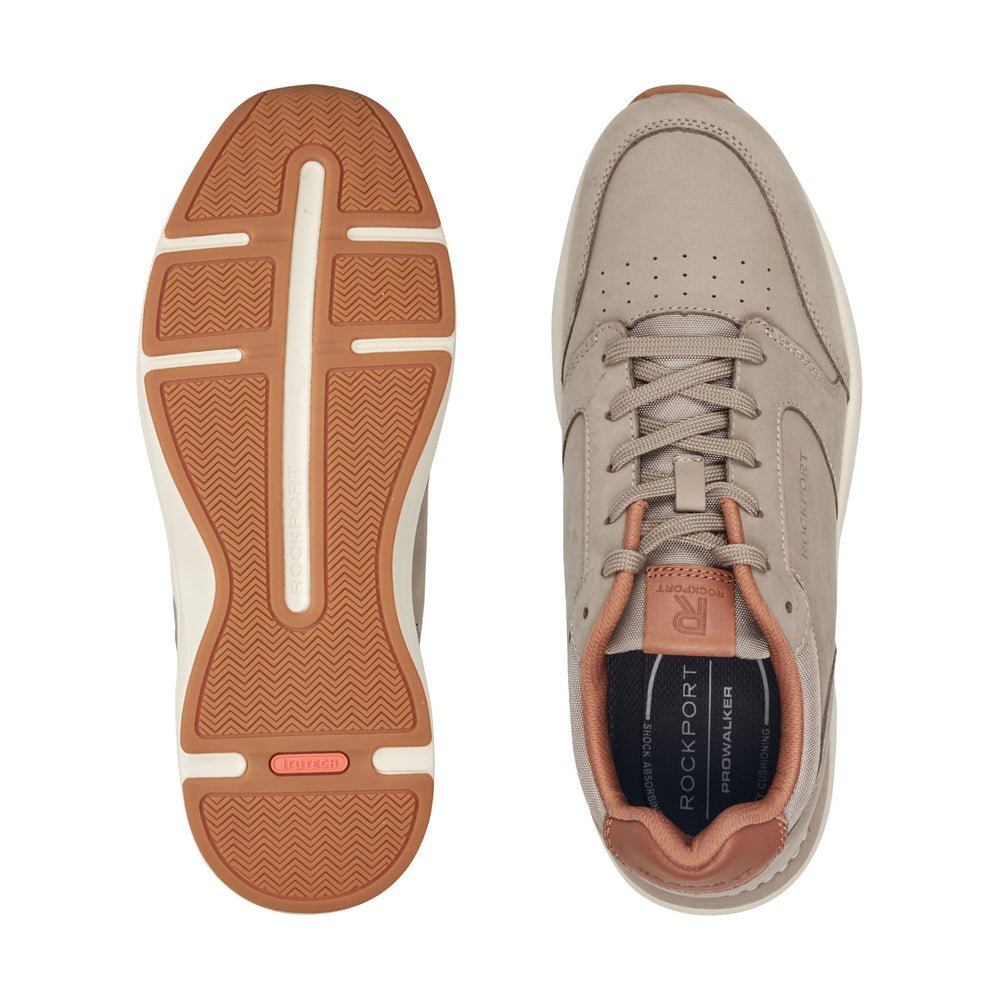 Rockport Men / ProWalker Tour Lace-up Casual Sneakers - Taupe