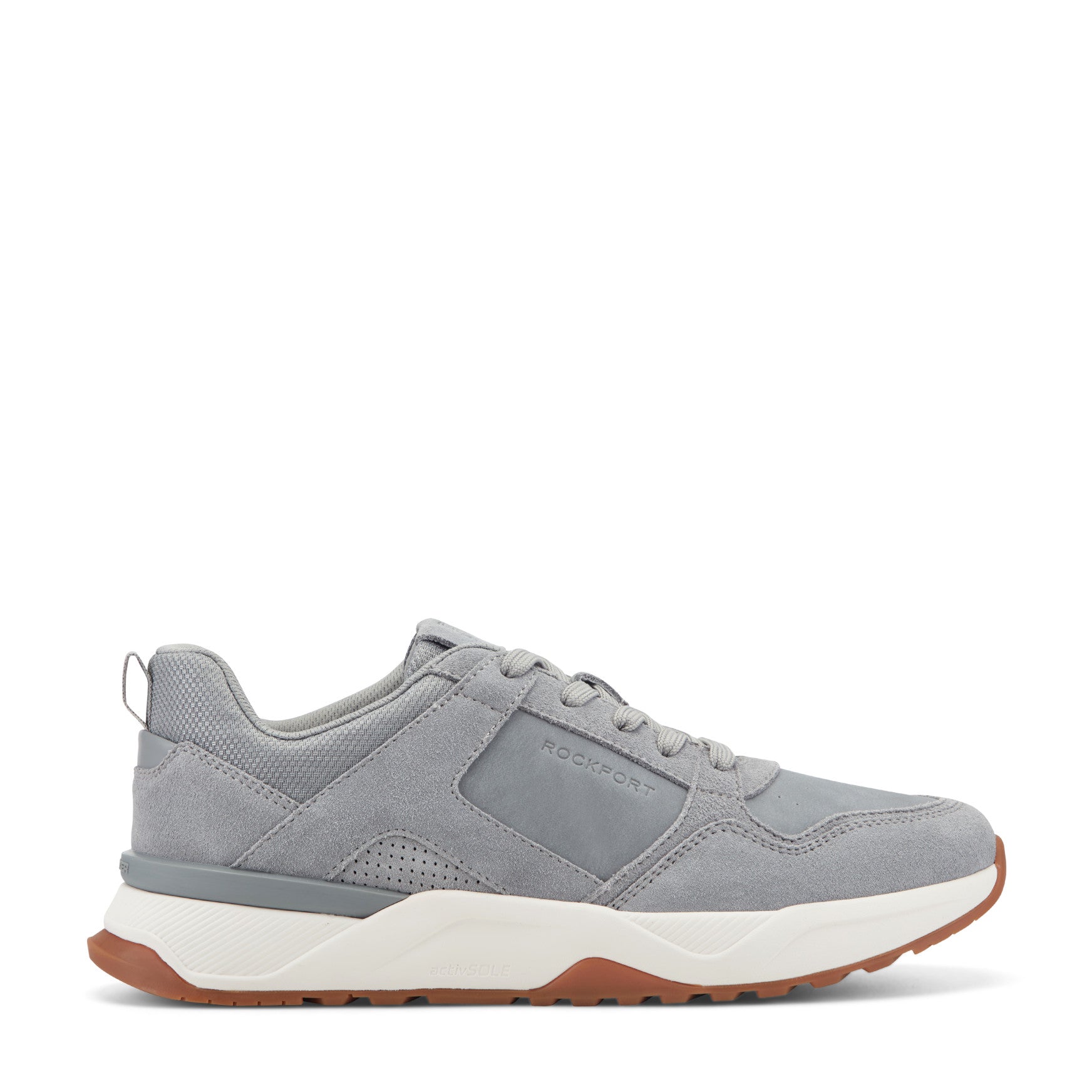 Rockport Men / ProWalker Norris Casual Sneakers - Medium Gray Suede