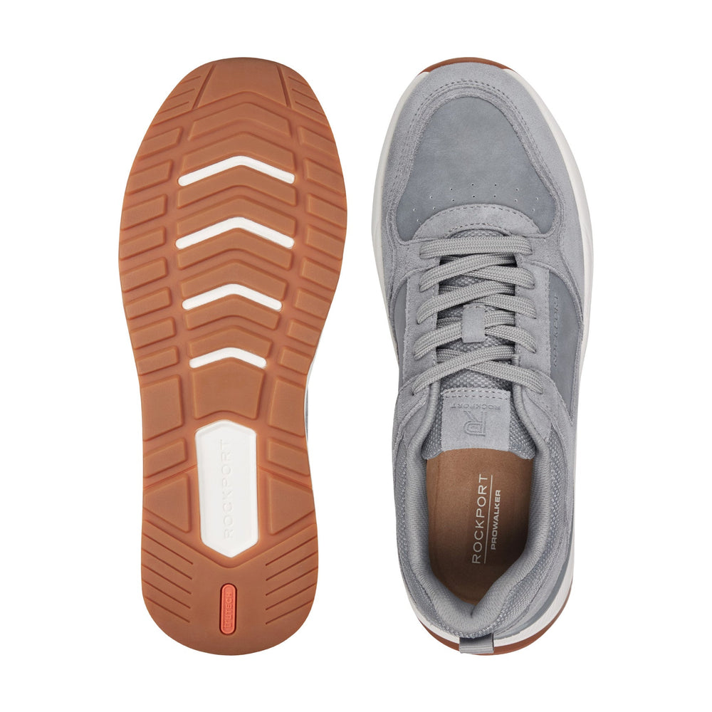 Rockport Men / ProWalker Norris Casual Sneakers - Medium Gray Suede