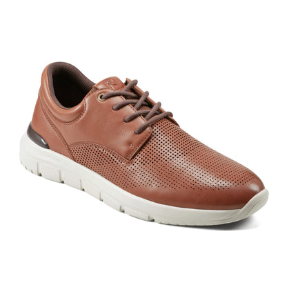 Rockport Men / Jaimie Lace-up Sneakers - Dark Natural Leather
