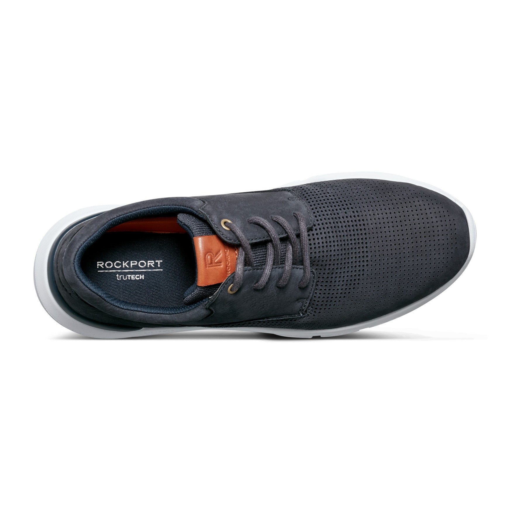 Rockport Men / Jaimie Lace-up Sneakers - Dark Blue Leather