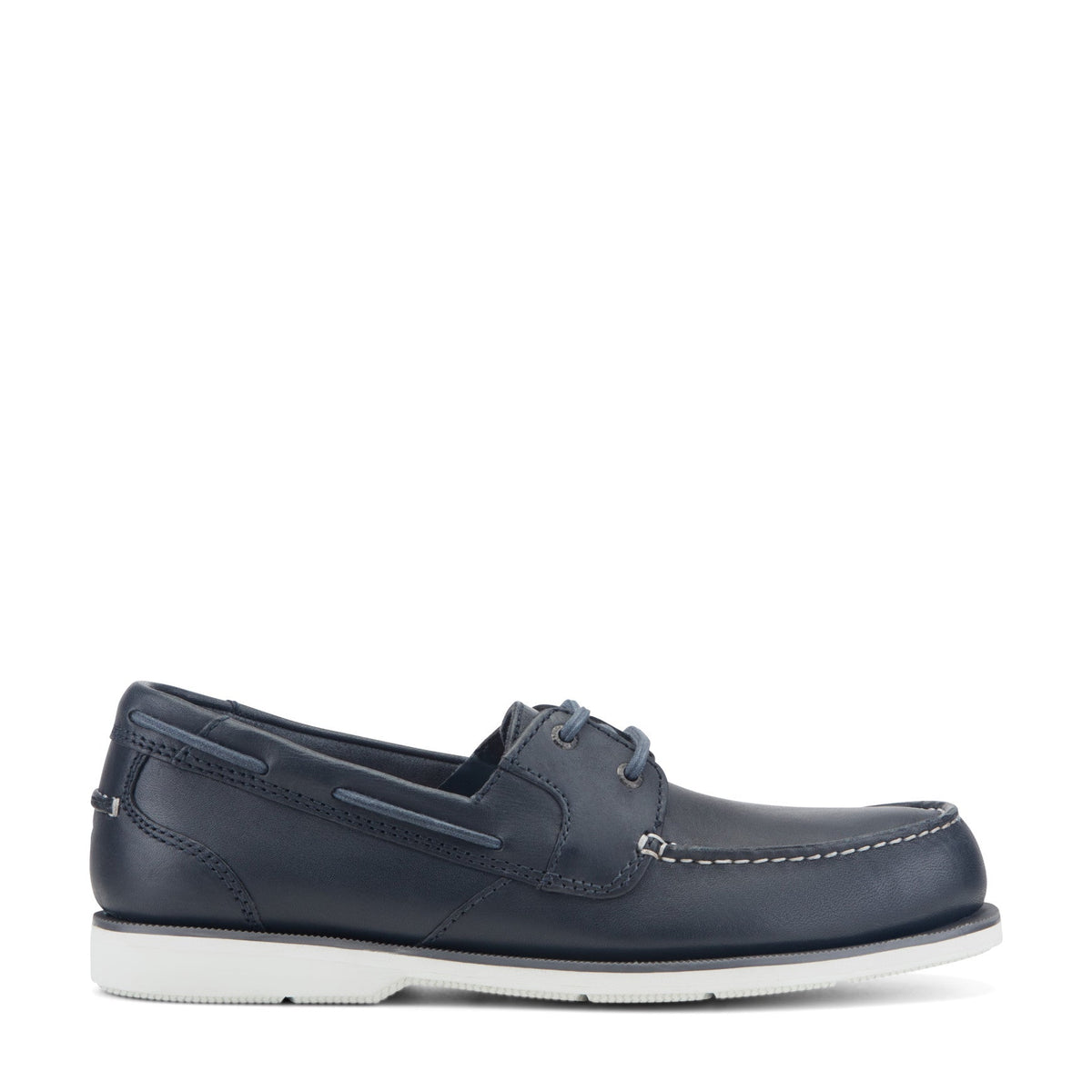 Rockport Men / Southport Boat Shoe - Dark Blue Leather