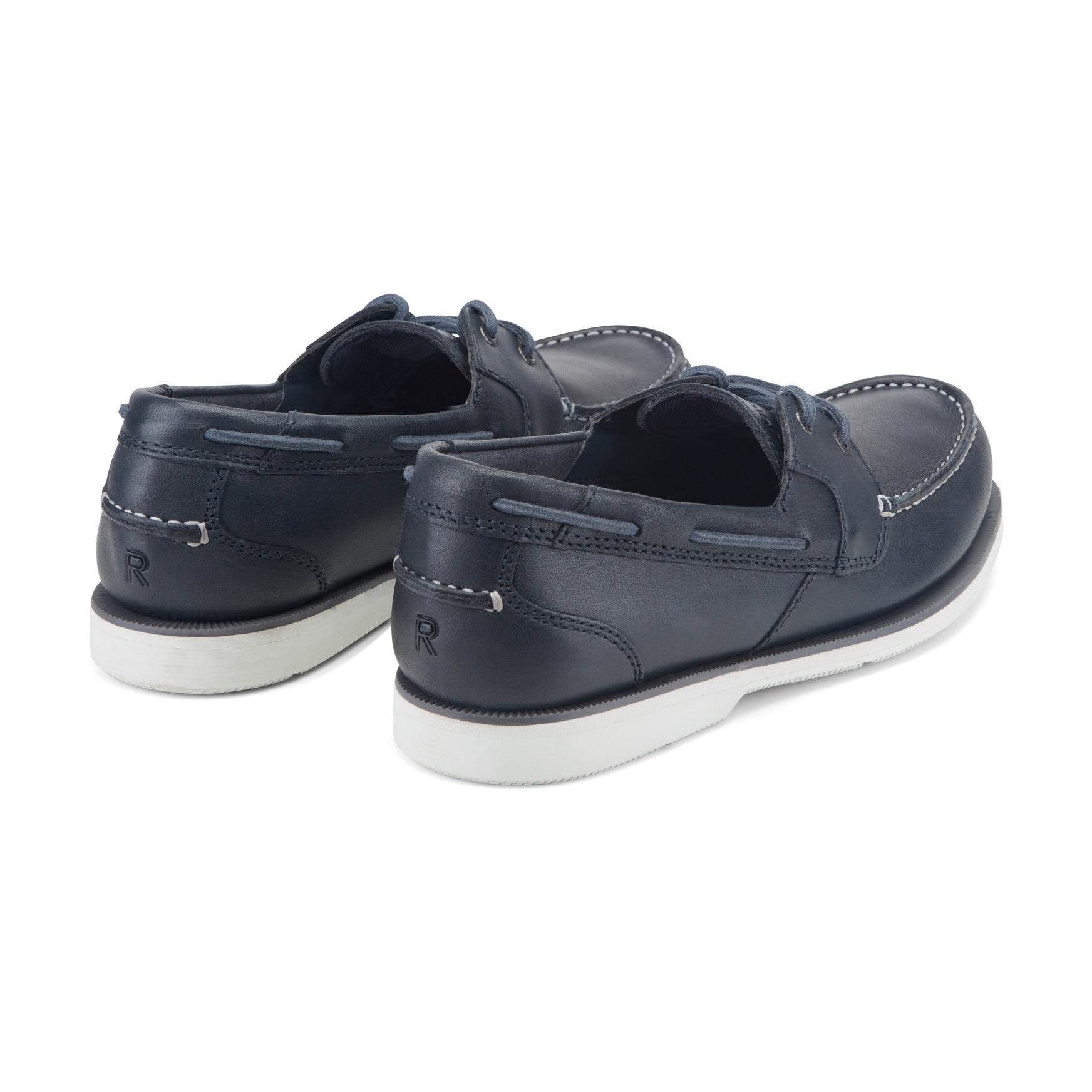 Rockport Men / Southport Boat Shoe - Dark Blue Leather