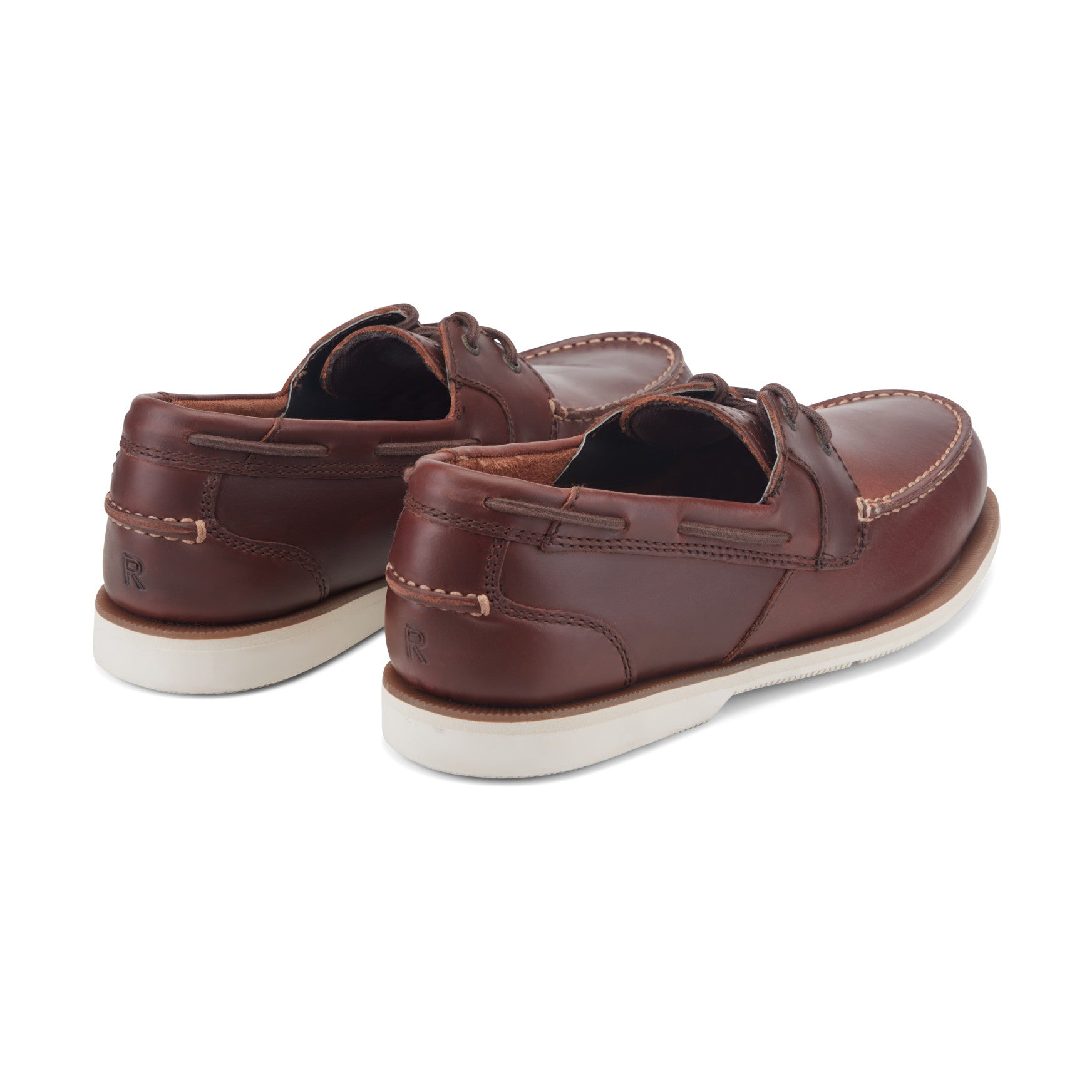 Rockport Men / Southport Boat Shoe - Medium Brown Leather