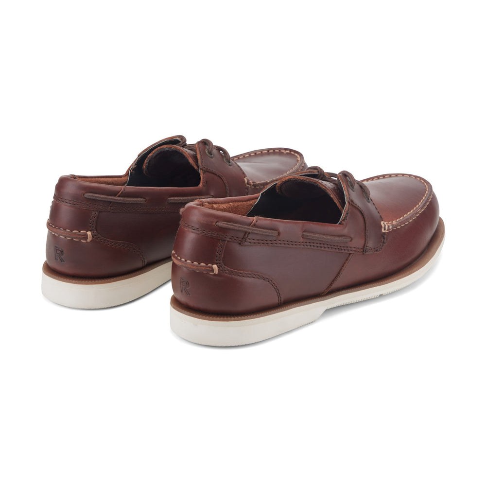 Rockport Men / Southport Boat Shoe - Medium Brown Leather