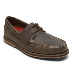 Rockport Men / Southport Boat Shoe - Oat Brown Leather
