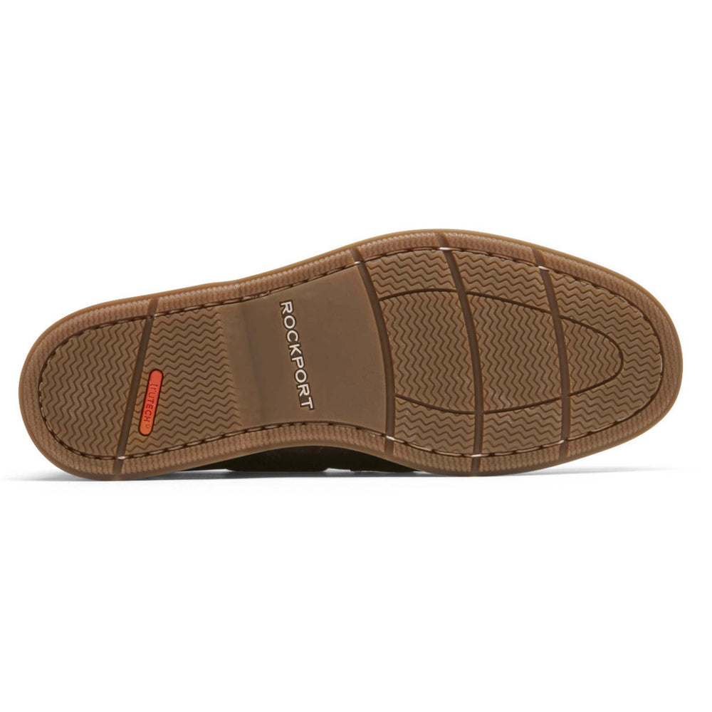 Rockport Men / Southport Boat Shoe - Oat Brown Leather