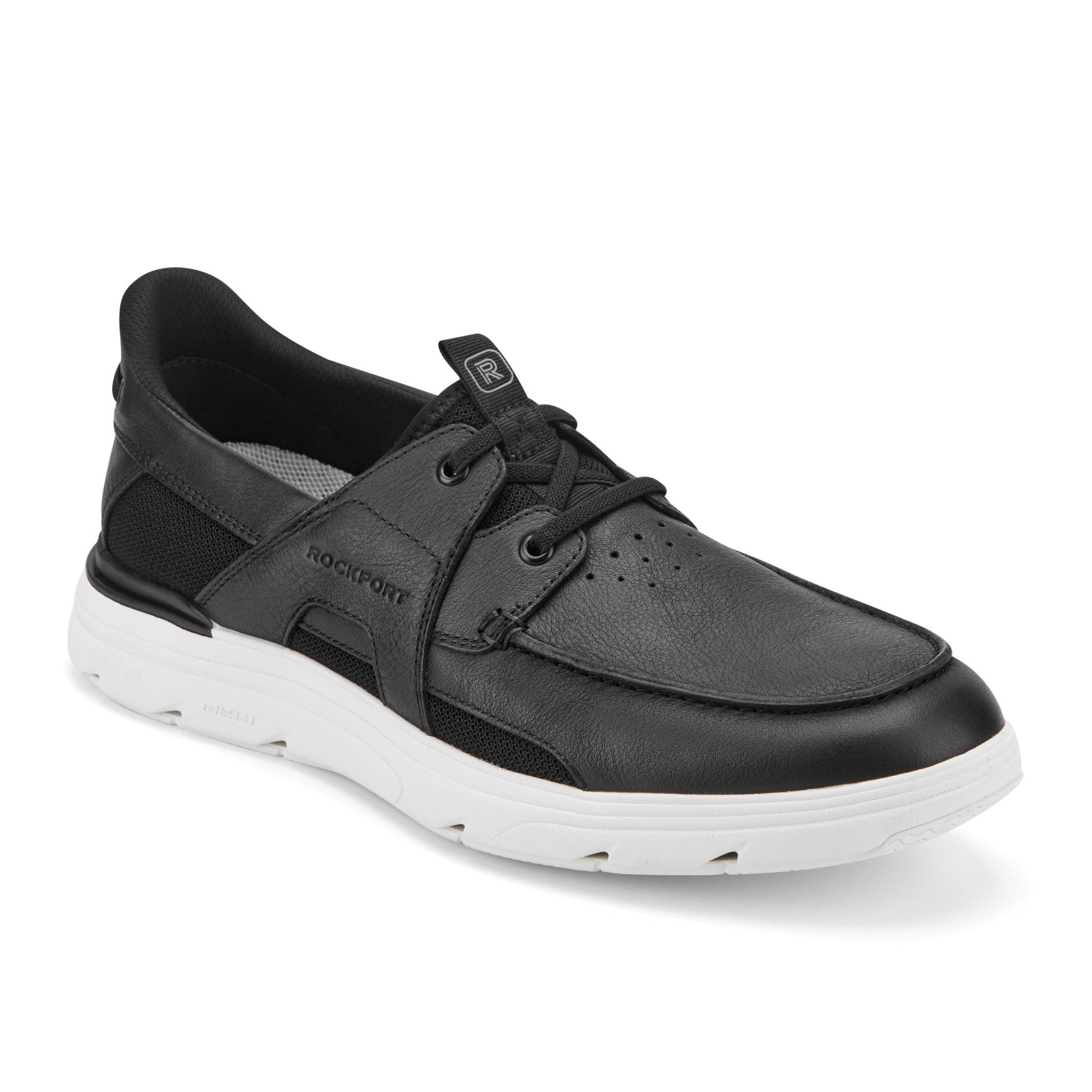 Rockport Men / Seadon Step Activated Sneakers - Black Leather