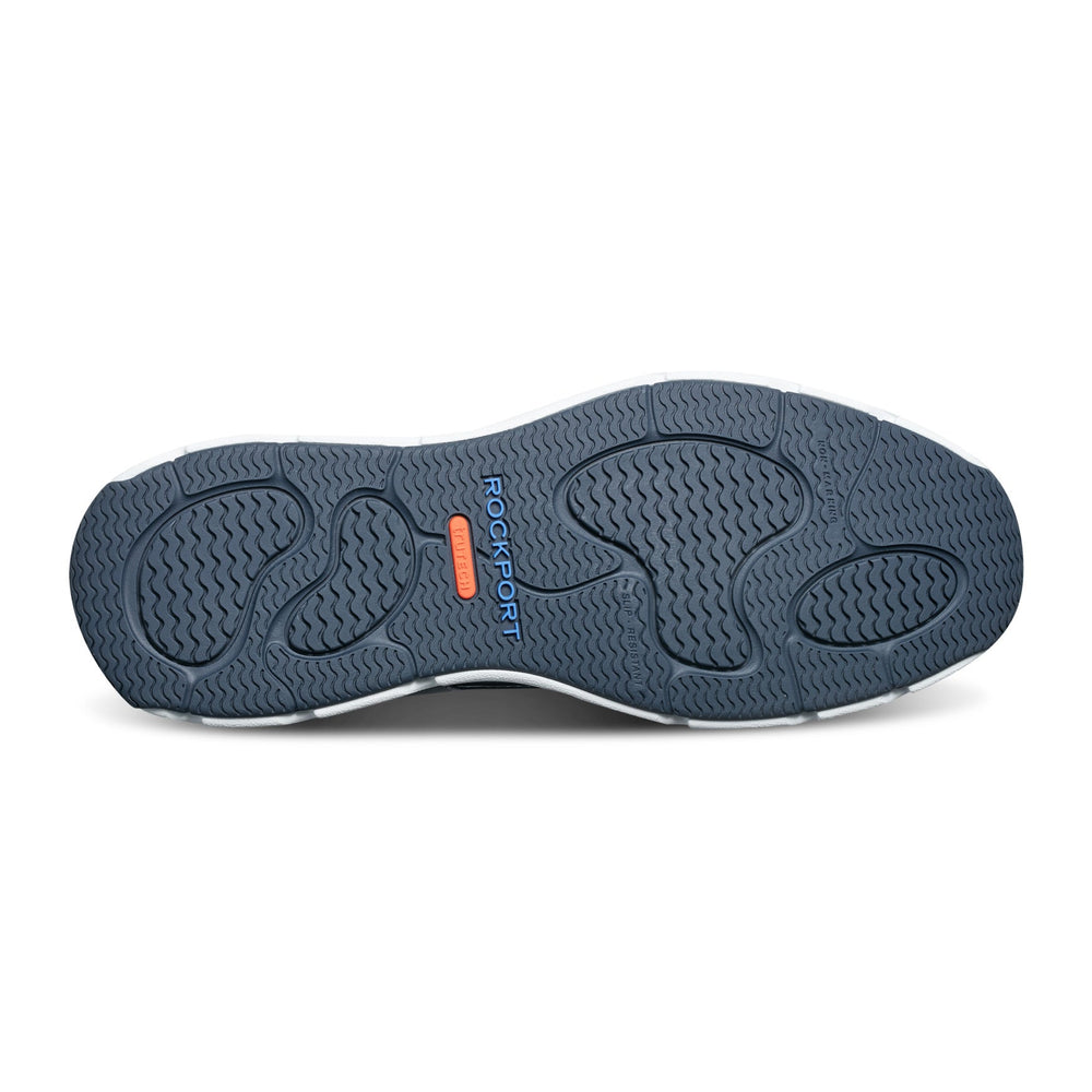 Rockport Men / Seadon Step Activated Sneakers - Dark Blue Nubuck