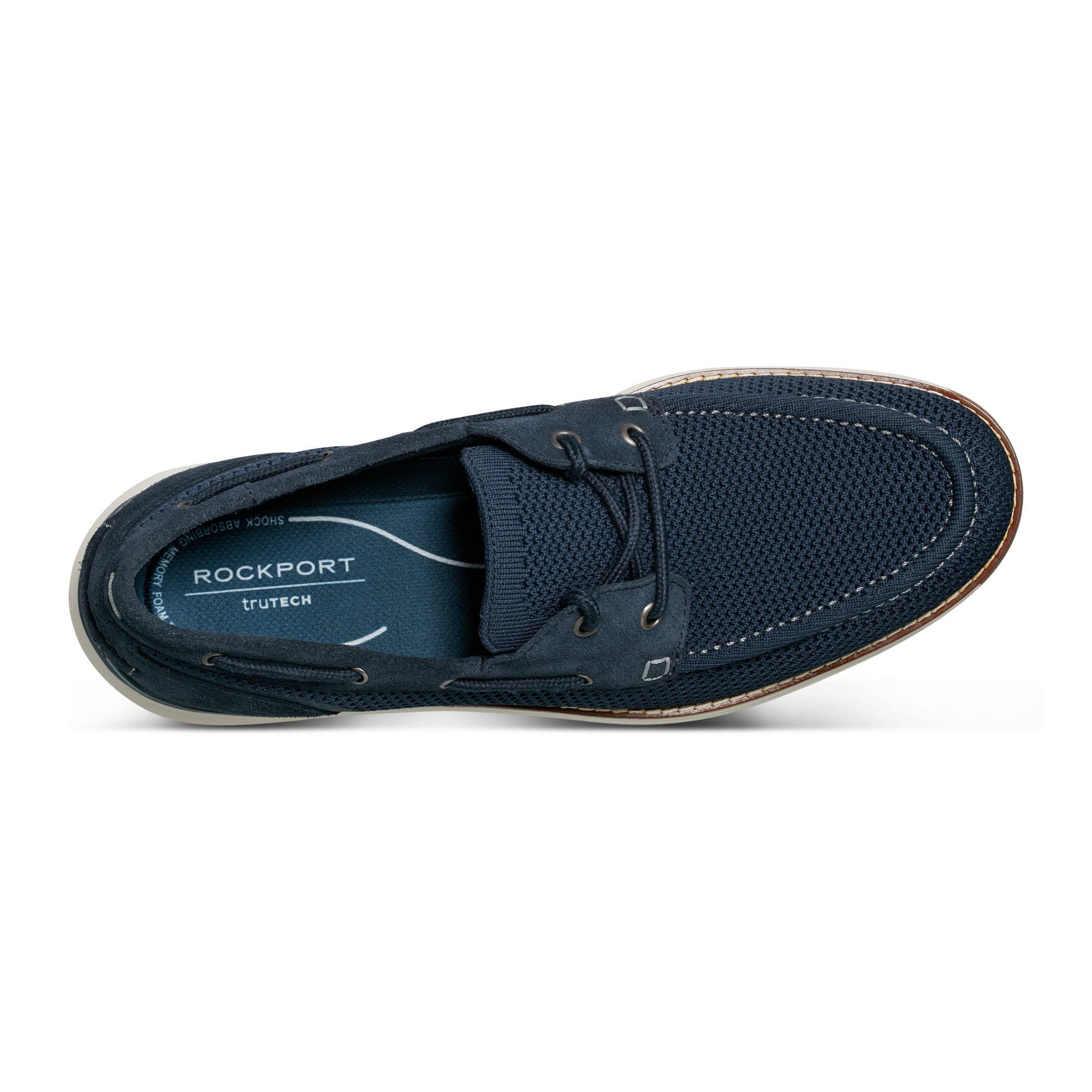 Rockport Men / Lyall Boat Shoes - Dark Blue