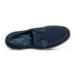 Rockport Men / Lyall Boat Shoes - Dark Blue