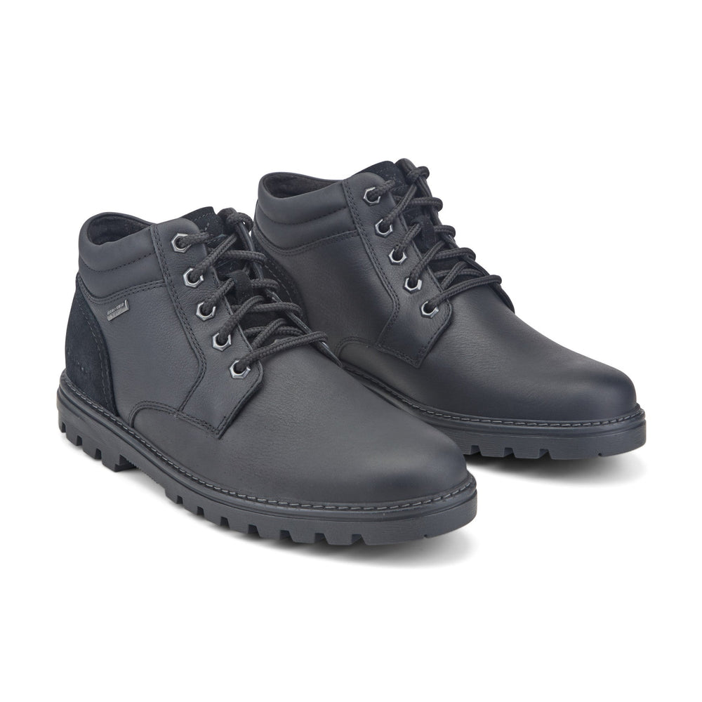 Rockport Men / Weather or Not Waterproof Boot - Black Leather