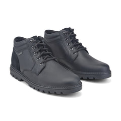 Rockport Men / Weather or Not Waterproof Boot - Black Leather