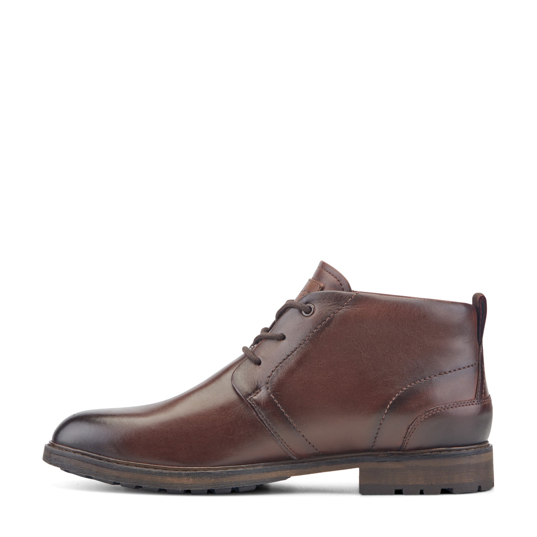 Rockport Men / Tolan Lace-Up Leather Chukka Boots - Medium Brown Leather