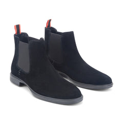 Rockport Men / Keeney Casual Slip-On Boots - Black Suede