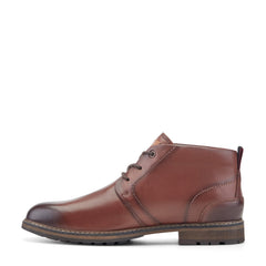 Rockport Men / Tolan Lace-Up Leather Chukka Boots - Dark Brown Leather