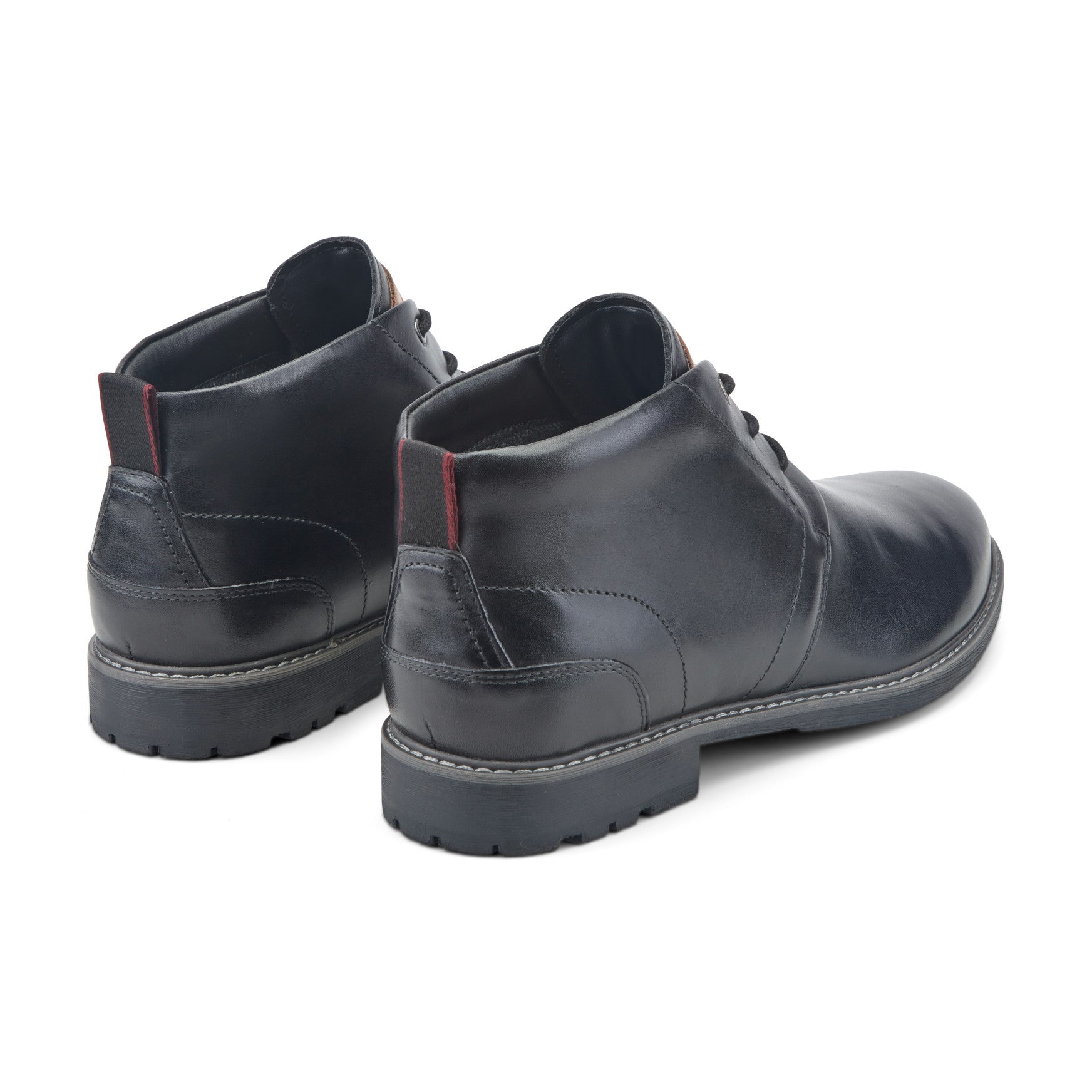 Rockport Men / Tolan Lace-Up Leather Chukka Boots - Black Leather