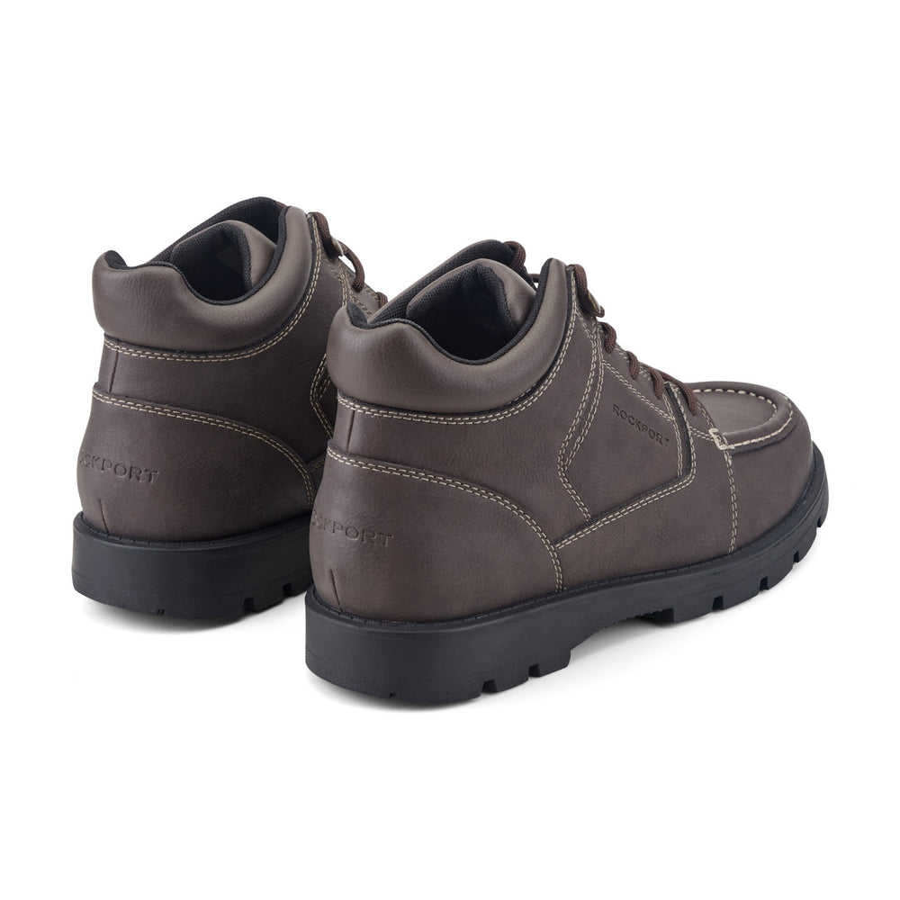 Rockport Men / Umber Waterproof Casual Moc Toe Trail Boots -