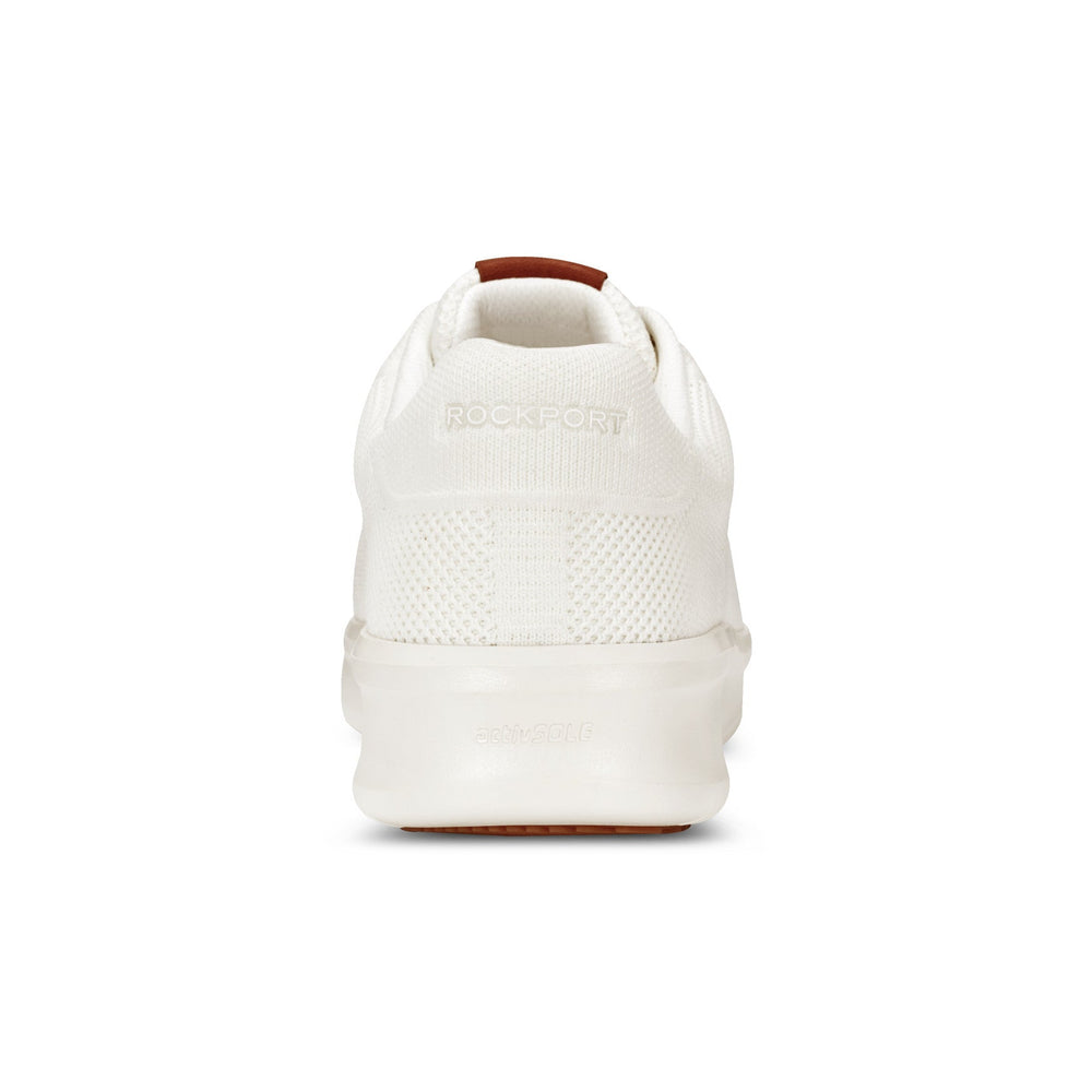 Rockport Men / Lite Court Lace-up Casual Sneakers - Ivory