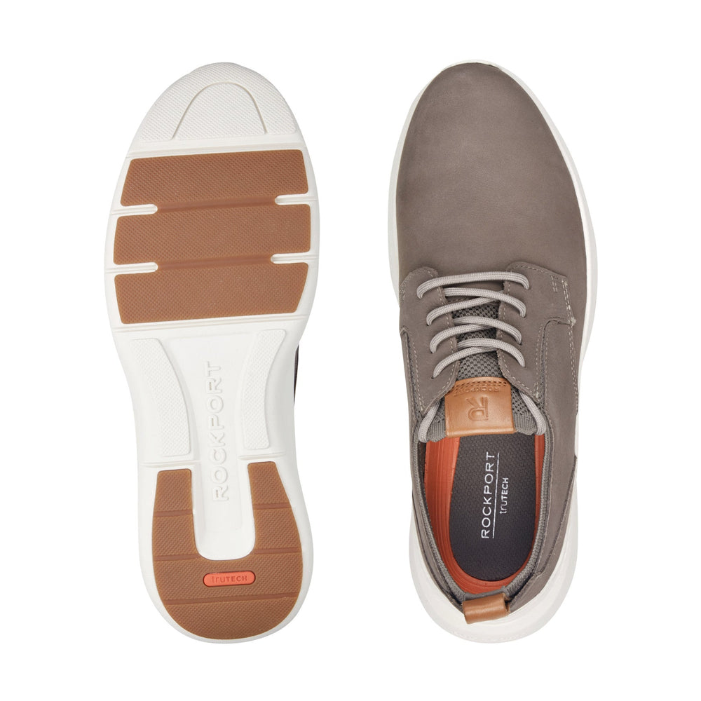 Rockport Men / Jonston Lace-up Casual Sneakers - Medium Gray Leather