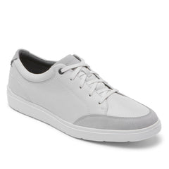 Rockport Men / Total Motion Court Blucher Lace-up Casual Sneakers - White Leather