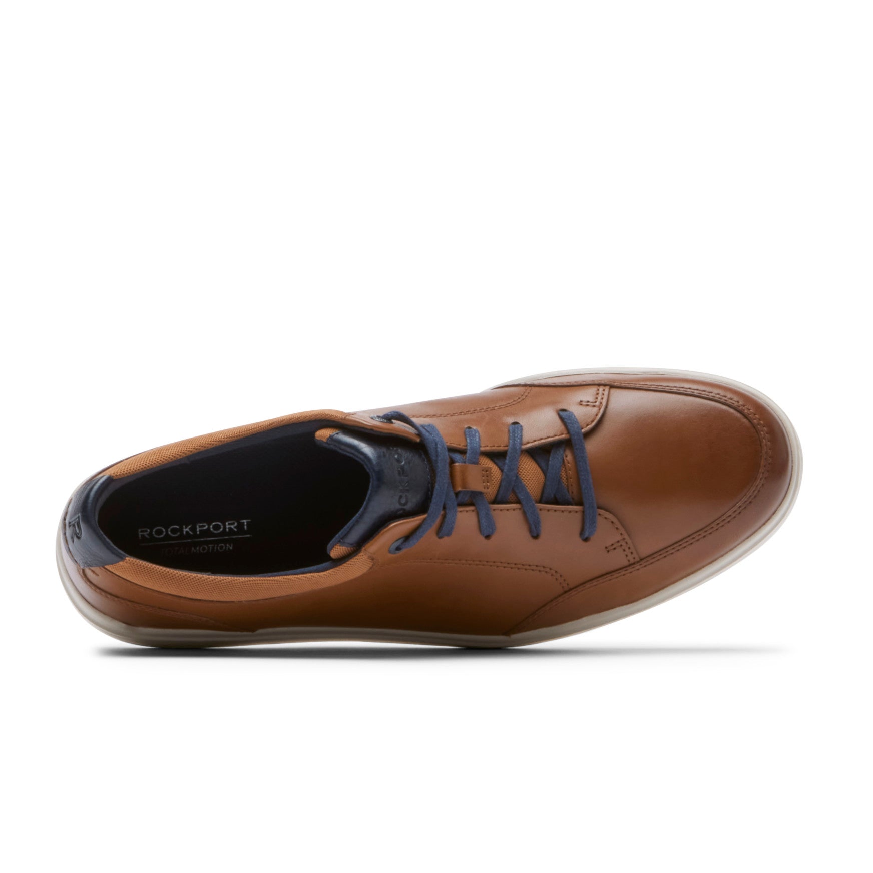 Rockport Men / Total Motion Court Blucher Lace-up Casual Sneakers - Medium Natural Leather