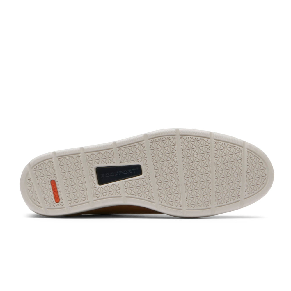 Rockport Men / Total Motion Court Blucher Lace-up Casual Sneakers - Medium Natural Leather