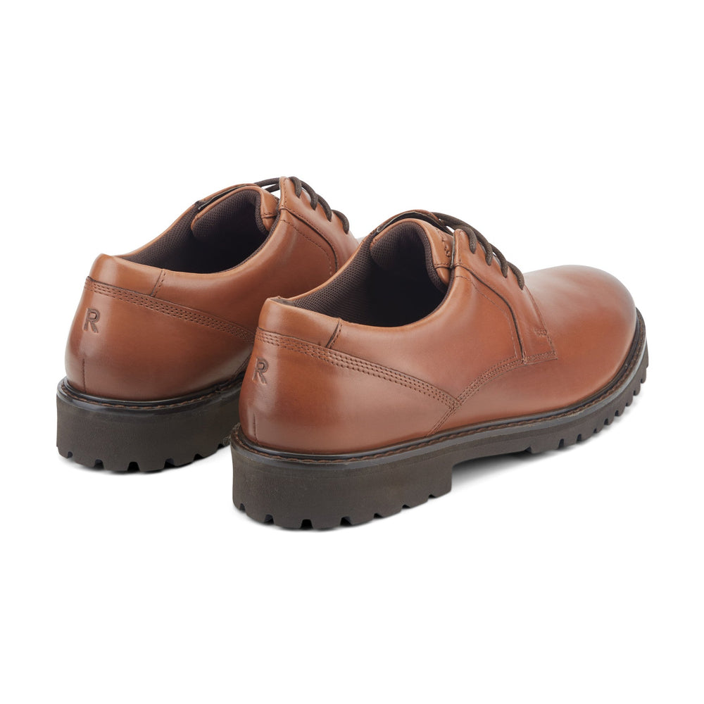 Rockport Men / Maverick Plain Toe Oxford - Medium Natural Leather