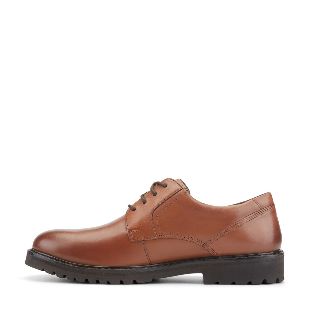 Rockport Men / Maverick Plain Toe Oxford - Medium Natural Leather
