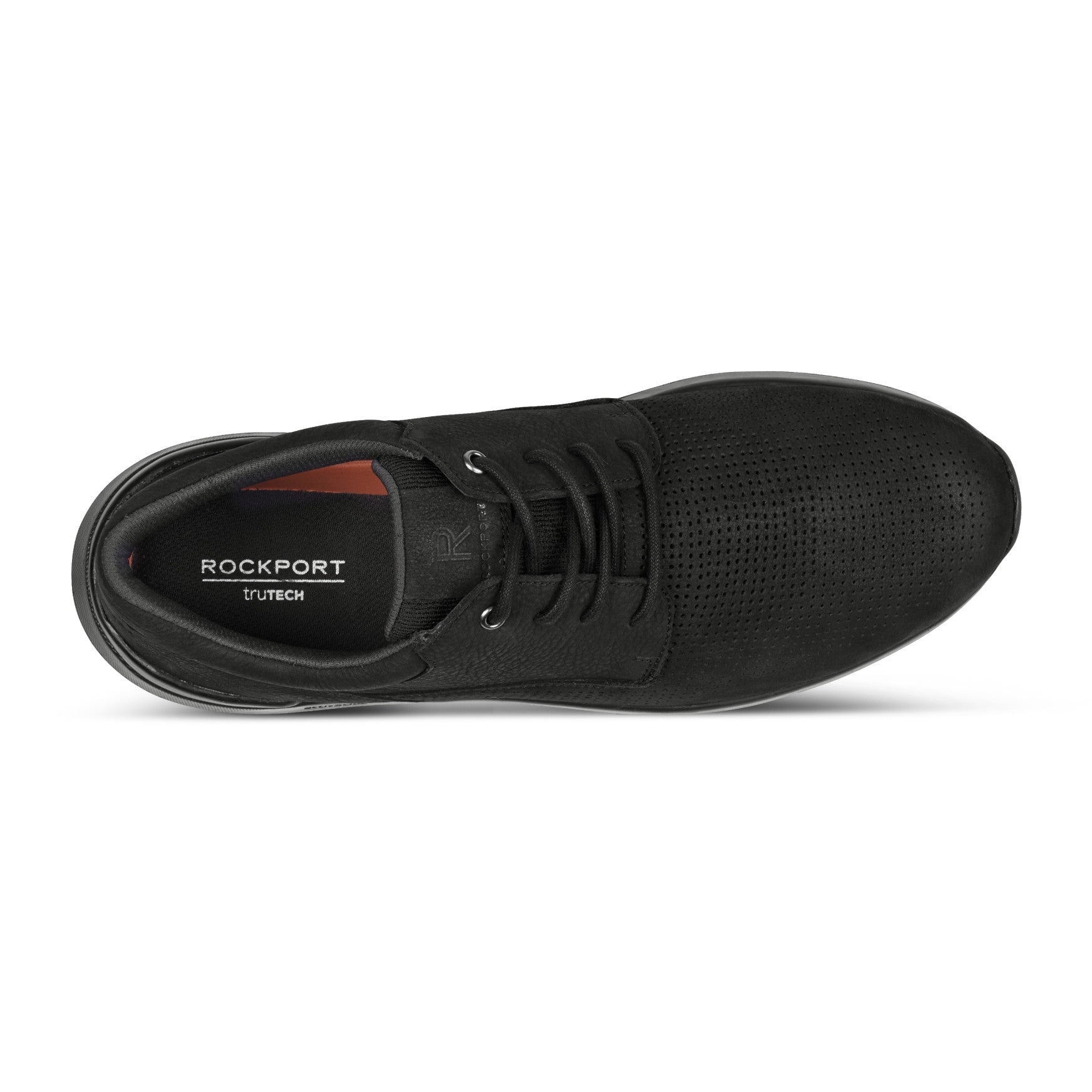 Rockport Men / Jaimie Lace-up Sneakers - Black Leather
