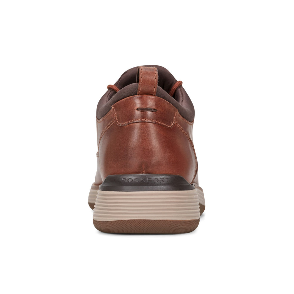 Rockport Men / Lukah Lace-up Sneakers - Medium Natural Leather