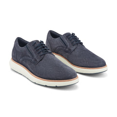 Rockport Men / Total Motion Cadman Casual Lace-up Oxford Sneakers - Dark Blue Suede
