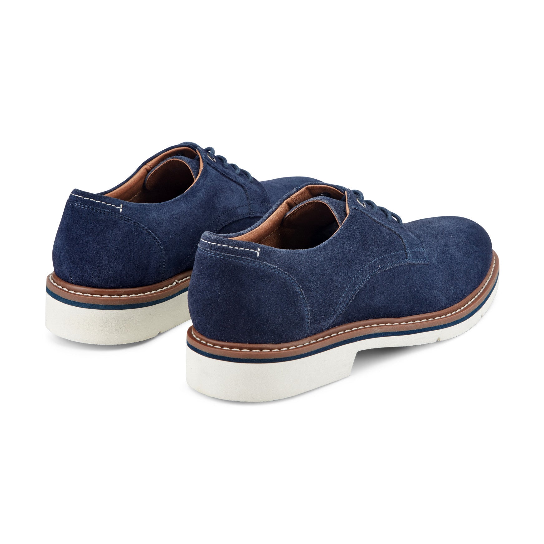 Rockport Men / Foley Lace-up Casual Oxfords - Navy Blue Suede
