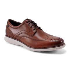 Rockport Men / Garett Wing Tip Oxford - Cognac Leather