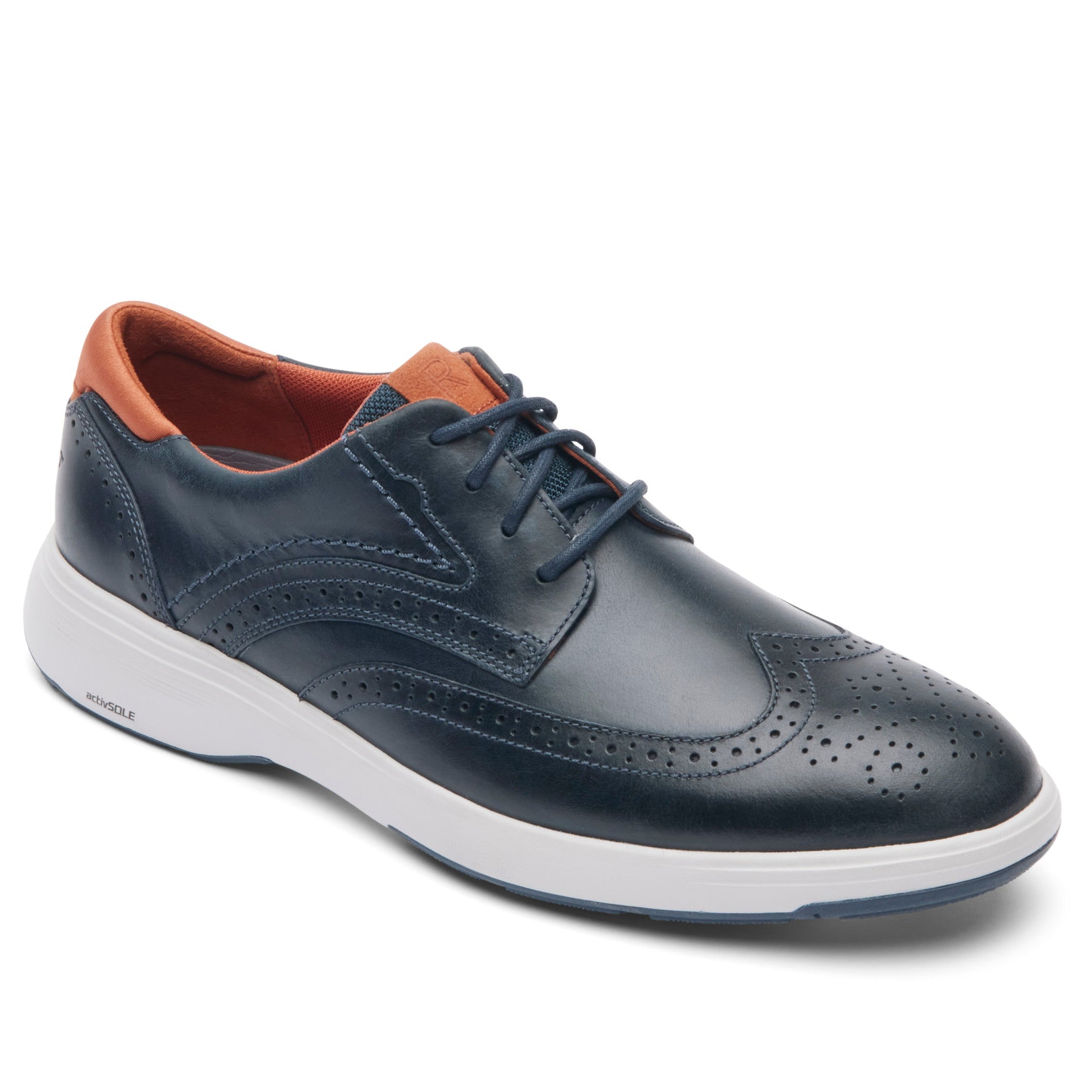 Rockport Men / Noah Wing Tip Walking Shoe - New Dress Blues