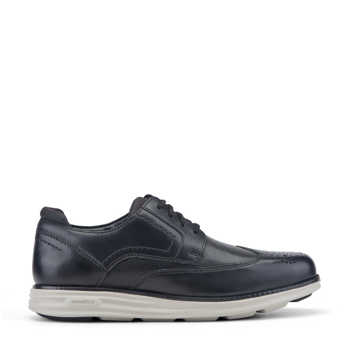 Rockport Men / Coltin Casual Lace-up Round Toe Shoes - Black