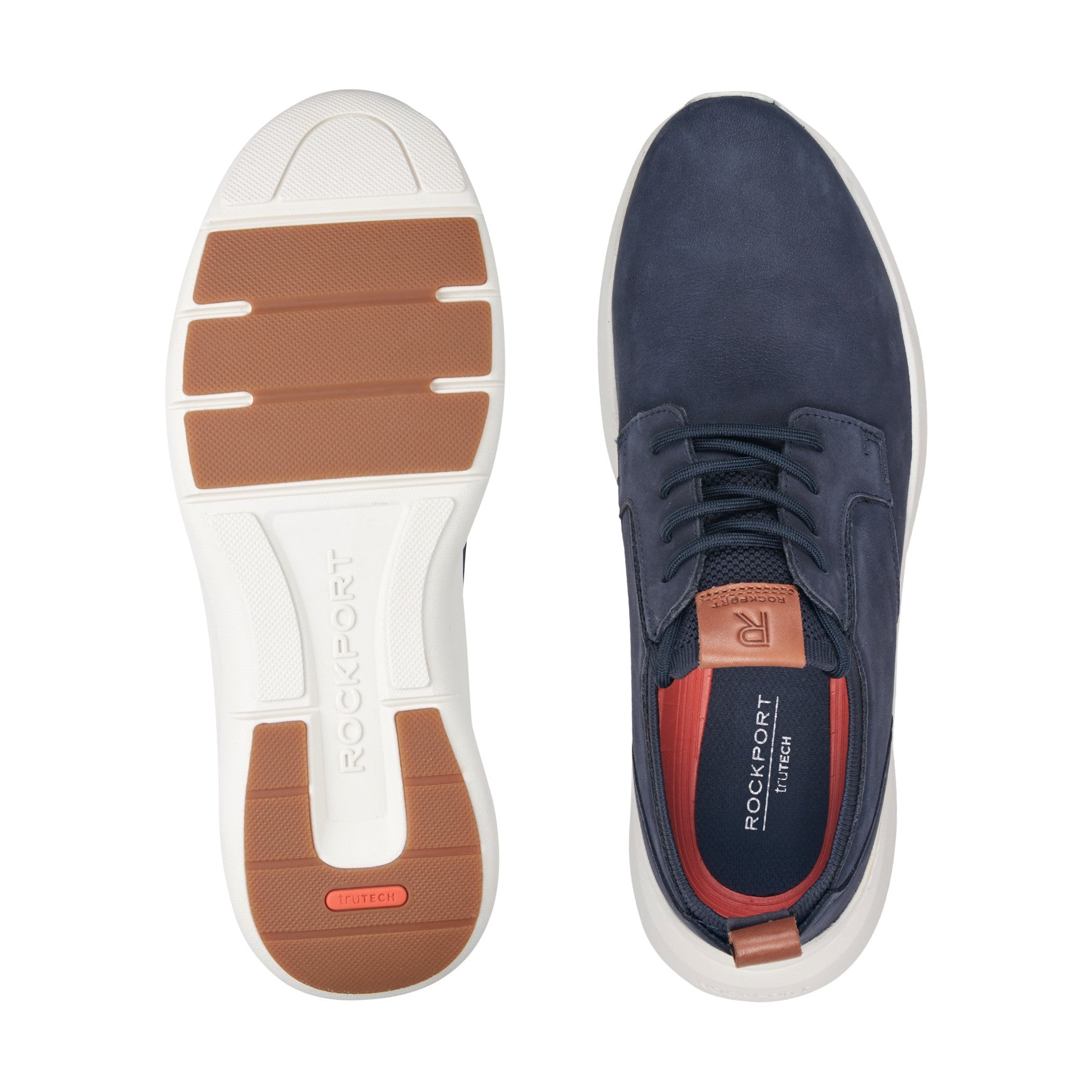 Rockport Men / Jonston Lace-up Casual Sneakers - Dark Blue Leather