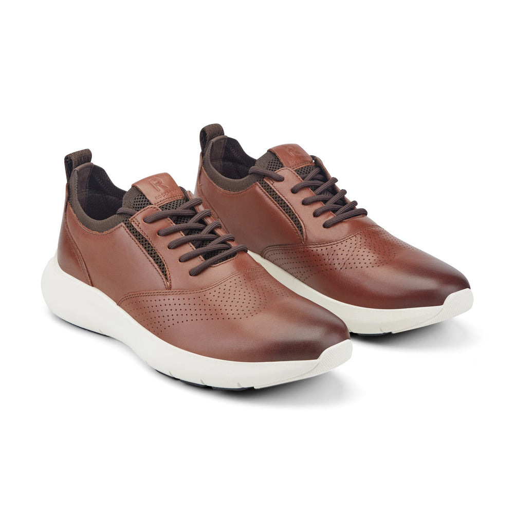Rockport Men / Jeffson Casual Lace-up Sneakers - Medium Natural Leather