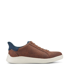 Rockport Men / Tristen Step Activated Lace-Up - Medium Brown Leather