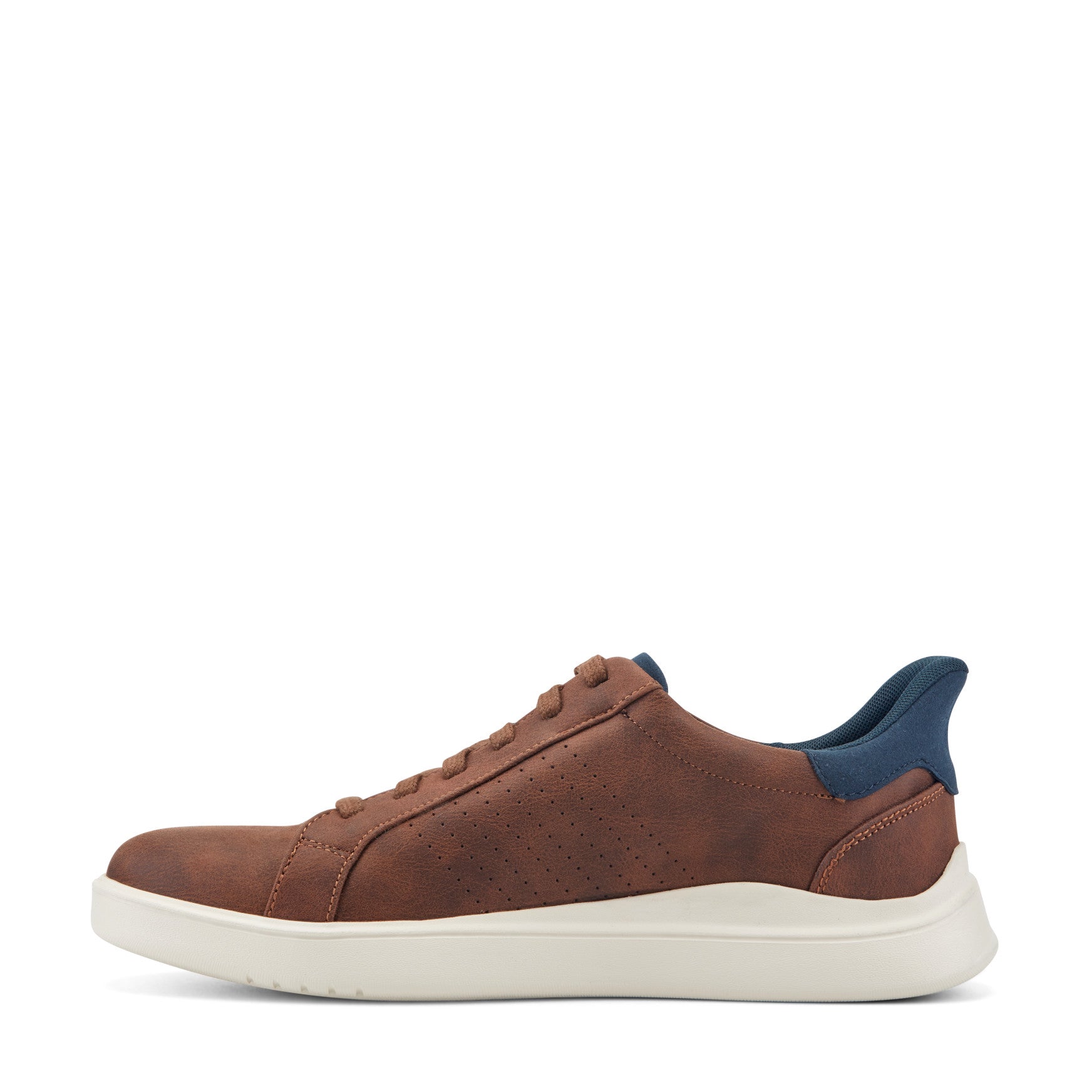 Rockport Men / Tristen Step Activated Lace-Up - Medium Brown Leather