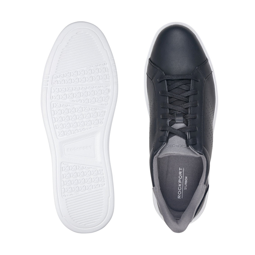 Rockport Men / Tristen Step Activated Lace-Up - Black Leather
